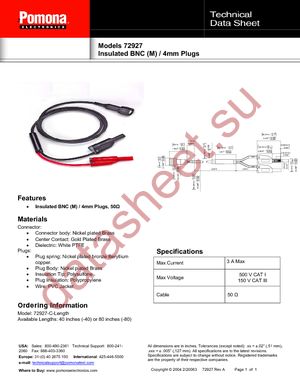 72927-C-40 datasheet  